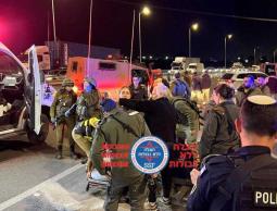 إصابة جندي  في عملية دهس قرب مفرق 