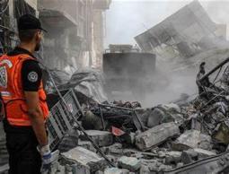 الدفاع المدني للرسالة: غزة أمام كارثة إنسانية وسط غياب تحرك دولي