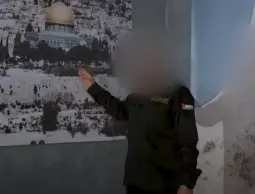 لقطة شاشة تظهر مشاهد حصرية من غرفة عمليات القسام ضمن برنامج 