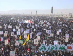 35 مسيرة جماهيرية حاشدة في صعدة نصرة للشعب الفلسطيني