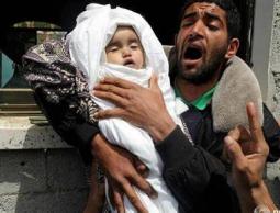 الدفاع المدني : استشهاد نحو 70 طفلاً خلال 5 أيام من القصف المتواصل على غزة