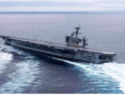 القوات المسلحة اليمنية تعلن استهداف حاملة الطائرات الأمريكية 