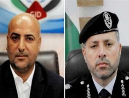 قائد عام شرطة غزة ونائبه اللذان اغتالهما الاحتلال يوم أمس
