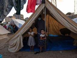 اللجنة العليا للإعمار في فلسطين تسلم 4500 خيمة للهيئة الخيرية الأردنية الهاشمية لدعم غزة