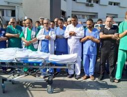 شهيدان من الشرطة وإصابة ثالث جراء قصف إسرائيلي استهدف تأمين المساعدات شرق رفح