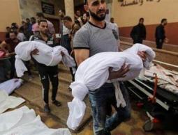 710 شهداء و900 جريح في غزة خلال 48 ساعة بينهم 70% نساء وأطفال