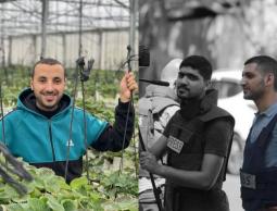 الشهيد محمود السراج وبلال أبو مطر ، من شهداء مجزرة بيت لاهيا