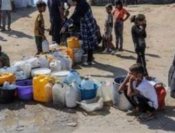 كارثة إنسانية تهدد سكان دير البلح بعد توقف محطات تحلية المياه