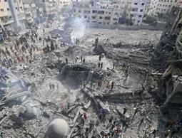 مجزرة جديدة .. 20 شهيدًا في قصف مربع سكني بحي الشجاعية