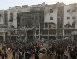 شبكة المنظمات الأهلية تطالب بتدخل دولي عاجل لوقف استهداف مستشفى العودة في غزة