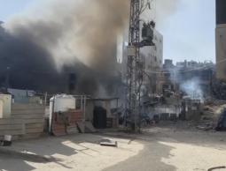 استهداف مستمر لمستشفى العودة يُخرج غرفتي عمليات عن الخدمة ويهدد خزانات الوقود