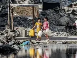 بلدية غزة: انهيار شبه كامل في منظومة الصرف الصحي وكارثة بيئية تلوح في الأفق