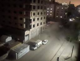 استهداف مجموعة من لجان الحماية الشعبية غرب غزة