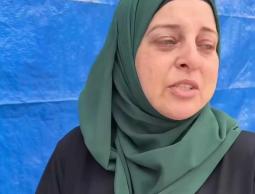 والدة الطفل محمد العصار