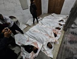 مجزرة غرب رفح