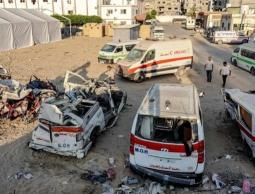 وزارة الصحة في غزة: نفاد السولار يهدد بتوقف خدمات الإسعاف شمال القطاع