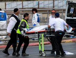 من موقع عملية القدس صباح اليوم