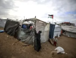 حركة المجاهدين: غرق خيام النازحين في غزة نتيجة الحصار الصهيوني وصمت العالم