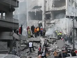 صور من قصف الاحتلال الضاحية الجنوبية