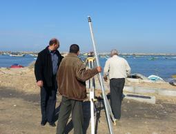 مشروع لتصريف مياه الأمطار بميناء غزة