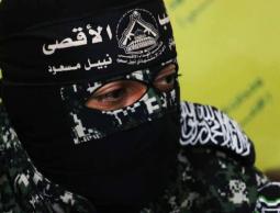  أبو علي المتحدث الإعلامي لكتائب شهداء الأقصى وحدات الاستشهادي نبيل مسعود