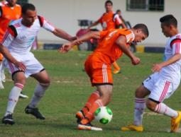 جانب من لقاء سابق بين غزة الرياضي واتحاد خانيونس