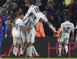 لحظة خسارة برشلونة أمام ريال مدريد