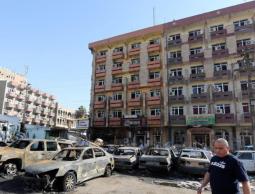 تفجير سابق في بغداد