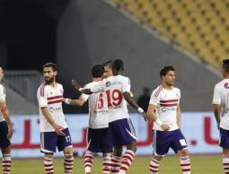 لاعبو الزمالك بعد نهاية المباراة