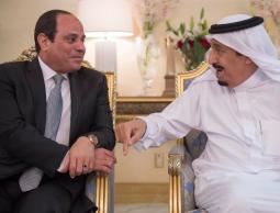 الملك سلمان والسيسي 