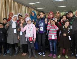  أطفال ضحايا العدوان في قطر