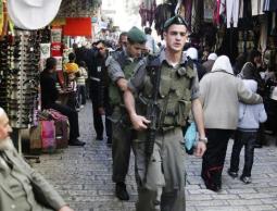 قوات الاحتلال في أسواق القدس