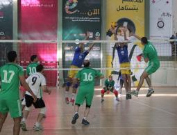 جانب من أحد مباريات الطائرة