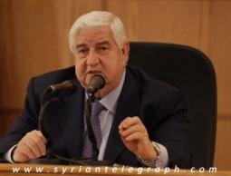 وزير الخارجية السوري وليد المعلم 