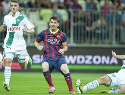 جانب من المباراة