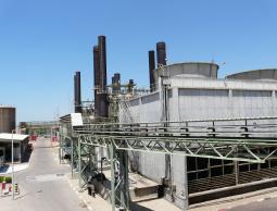 محطة توليد الكهرباء بغزة