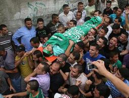 تشييع جثمان شهيد بالضفة المحتلة (أرشيف)