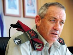 رئيس هيئة الأركان في جيش الاحتلال، بيني غانتس