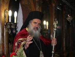 المطران عطا الله : اغلاق معبر رفح كارثة إنسانية بحق القطاع