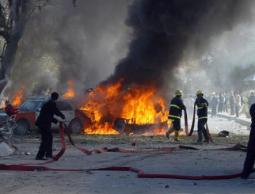 صورة ( أرشيفية ) لتفجيرات في العراق 