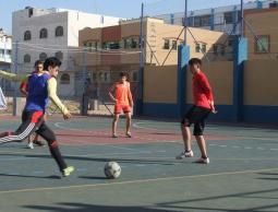 جانب من أحد مباريات البطولة