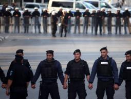 صورة لعناصر الشرطة في الضفة 