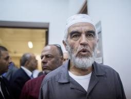 الشيخ رائد صلاح رئيس الحركة الاسلامية بالأراضي المحتلة