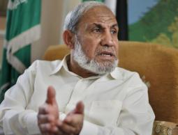 محمود الزهار عضو المكتب السياسي لحركة حماس 