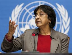 مفوضة الأمم المتحدة لحقوق الإنسان نافي بيلاي
