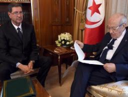 رئيس تونس يجتمع مع رئيس الوزراء المكلف