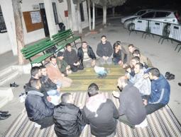 اعتصام الكتلة الإسلامية فى جامعة بير زيت