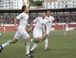 فرحة لاعبي الجزائر بالفوز