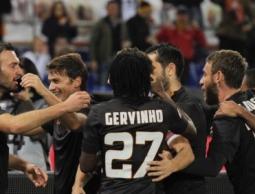 جانب من المباراة