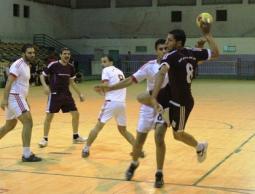 جانب من أحد مباريات دوري اليد